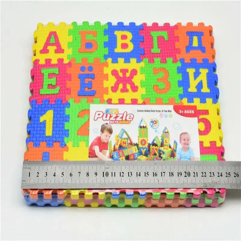 Baby Foam Puzzle Mat (Kids Toy) – Soft, Safe & Educational Play Mat
