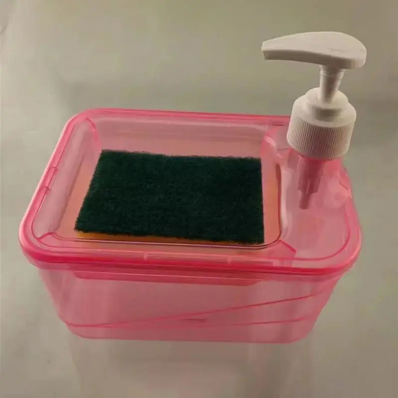 Soap Pump Square Shape – Liquid Soap Dispenser for Bathroom & Kitchen | Modern Hand Wash Pump Bottle