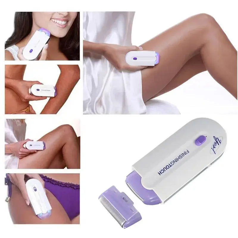 Women Facial Hair Remover – Electric Dermaplaning Device for Face, Eyebrow & Peach Fuzz Removal