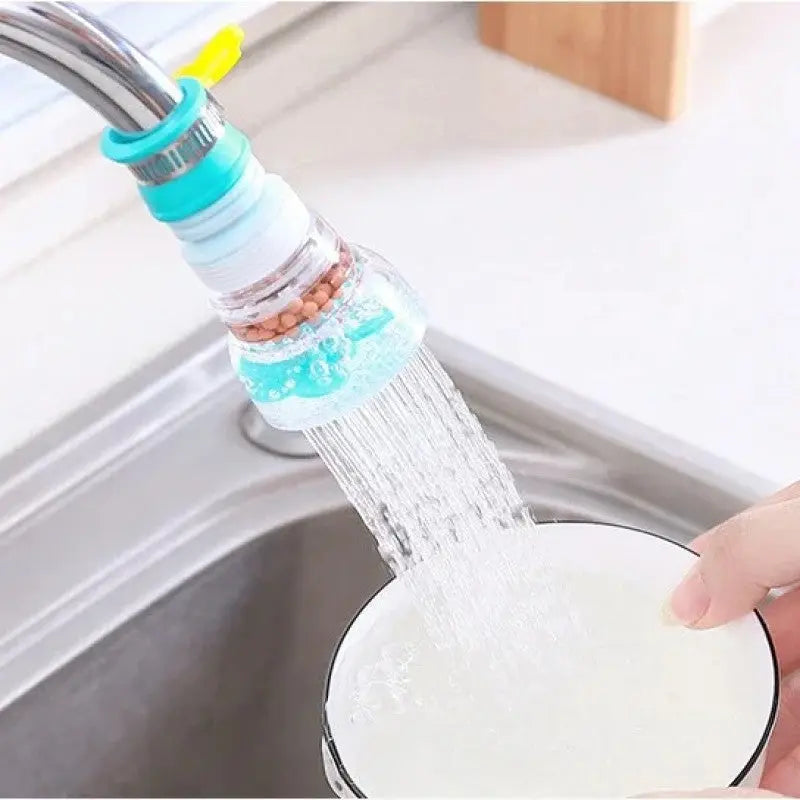 Fan Faucet Kitchen Shower 360° Adjustable – Flexible Kitchen Sink Tap Sprayer with Clip | Water Saving Faucet Head