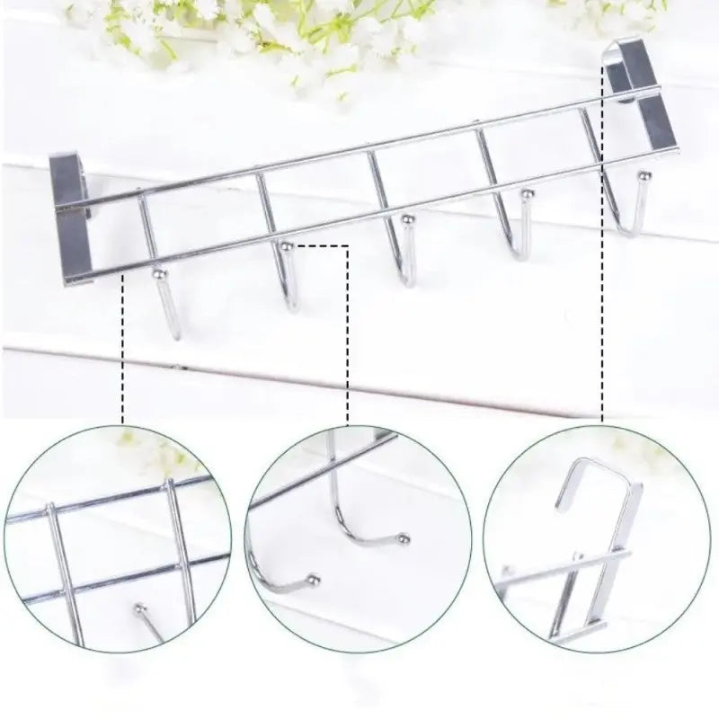 Steel Hook Hanger | Heavy Duty Stainless Steel Wall Hooks for Home Organization