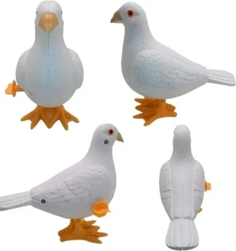 Pigeon Toys for Kids – White (Fun & Safe Play Toy)