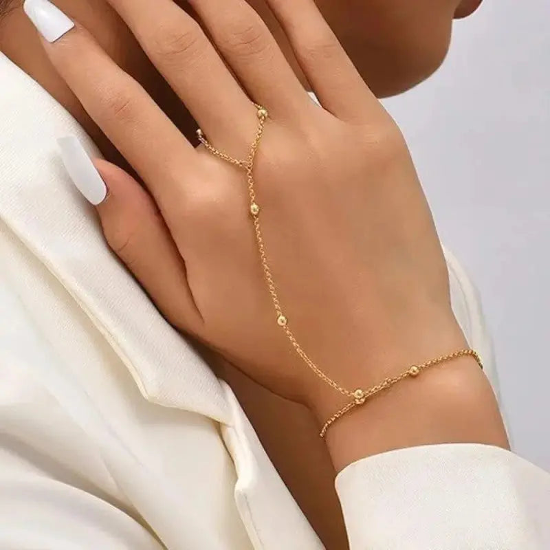 Finger Bracelet | Stylish Hand Chain Fashion Jewelry for Women & Girls