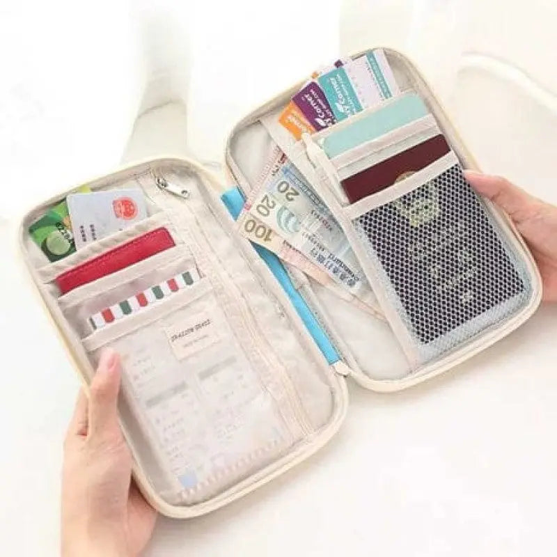 Multifunctional Passport Wallet – Passport Holder Travel Pouch