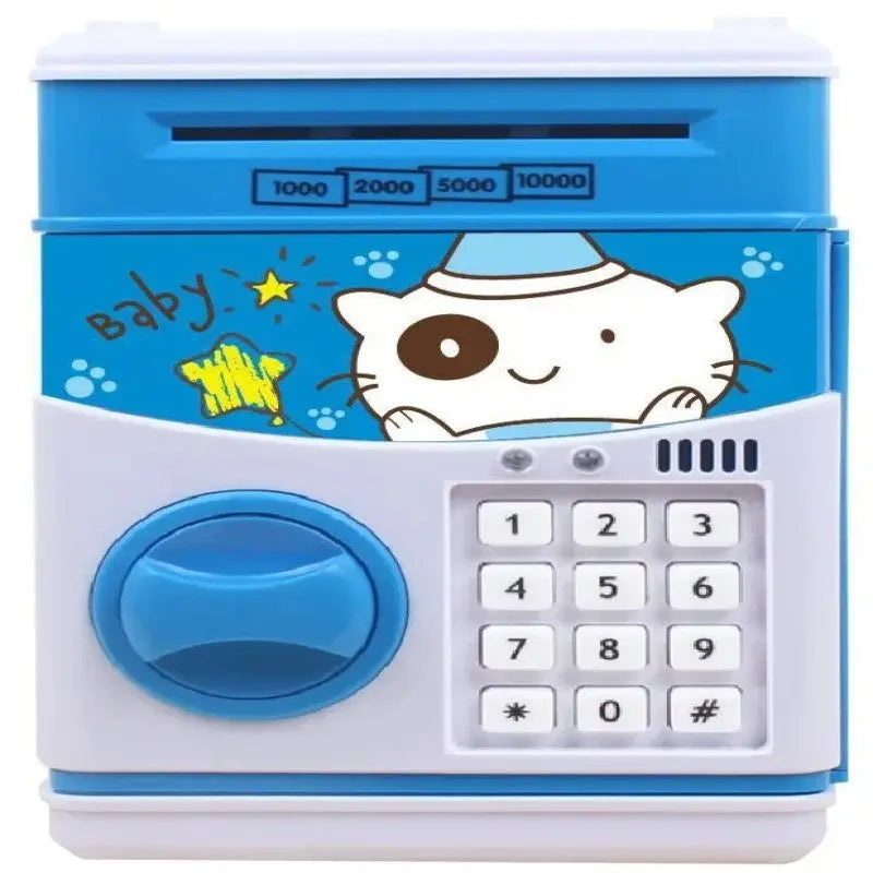 Kids Cartoon Password Piggy Bank ATM – Smart Saving Toy