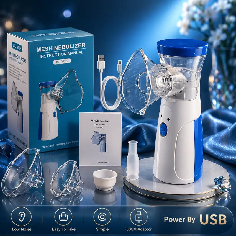 Nebulizer Machine – Portable Compressor Nebulizer for Fast Respiratory Relief at Home
