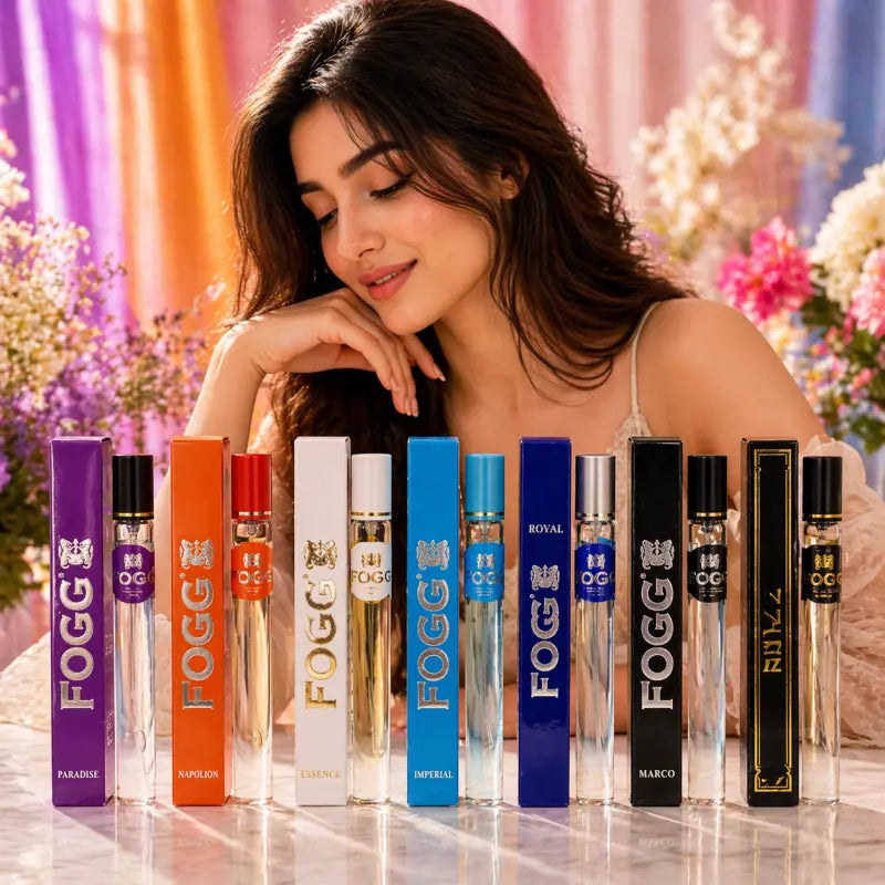 FOGG Perfume #5 Pack – Long Lasting Pocket Size Men’s Fragrance Set (5 in 1)