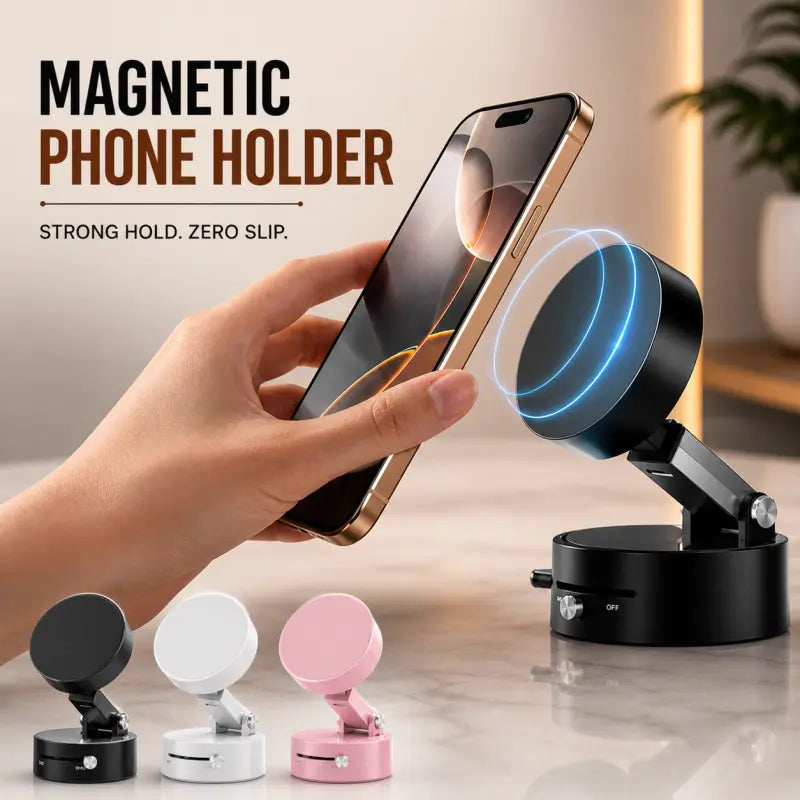 Car Mobile Holder – Universal Dashboard & Windshield Phone Mount for Safe Driving