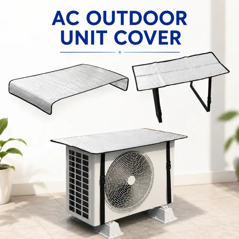 AC Outer Protector Cover – Waterproof & Dustproof Air Conditioner Outdoor Unit Protection Cover