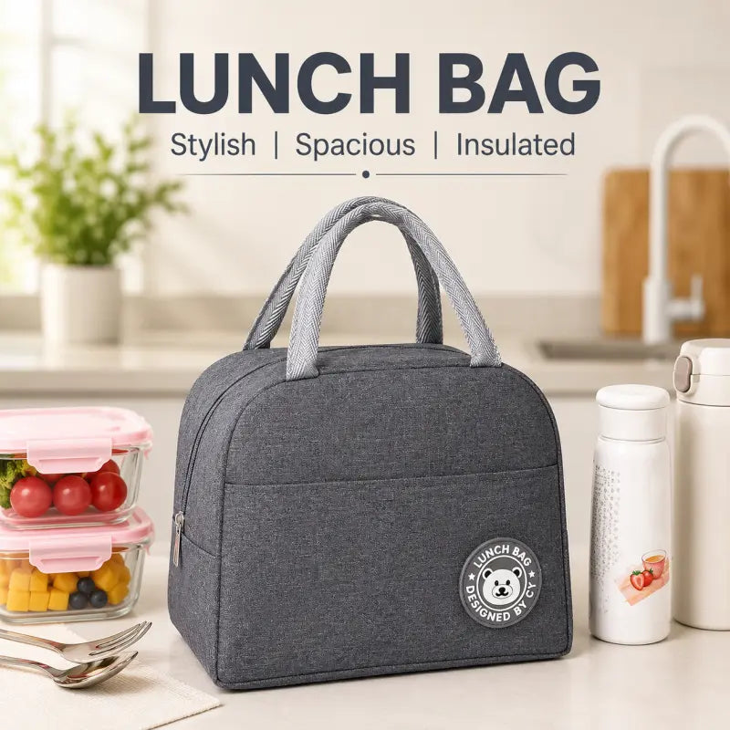 Children’s Lunch Bag – Thermal Insulated Large Capacity Kids Lunch Box & Picnic Food Storage Bag