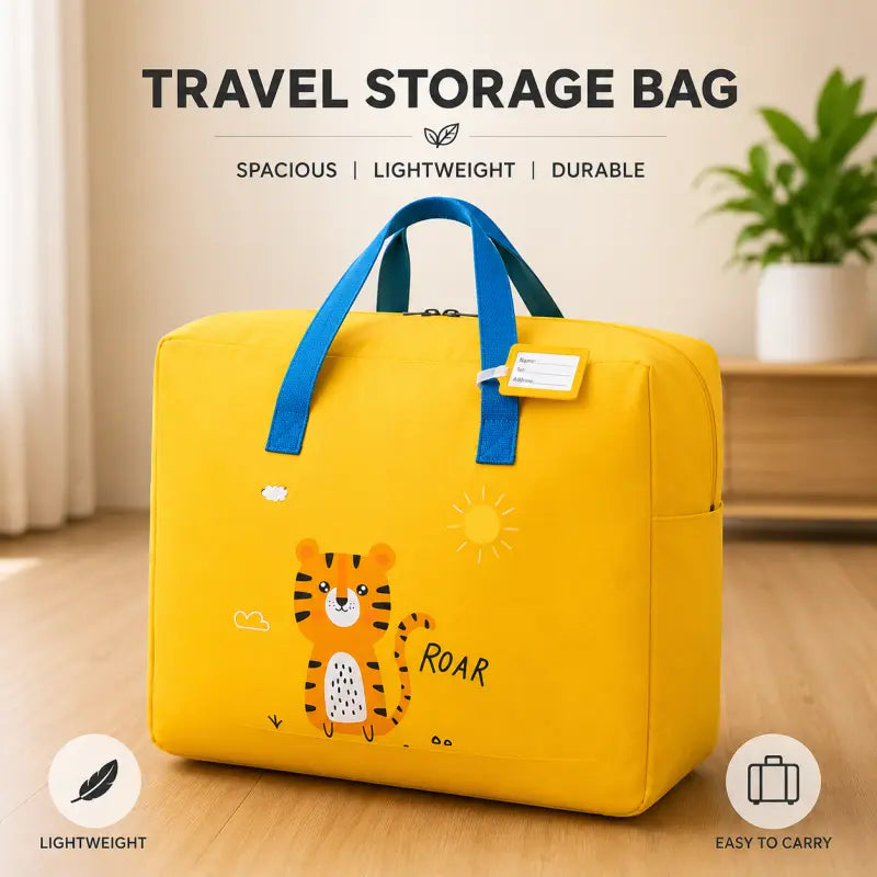 Portable Multifunction Storage Bag – Large Capacity Closet Organizer, Tote Zippered Bag & Maternity Hospital Bag